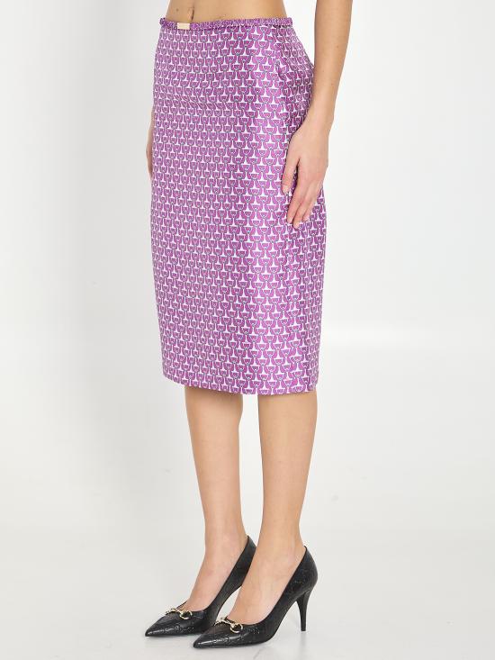 26SS 구찌 미디 스커트 853416ZAUOO 5794 WHITE - GUCCI