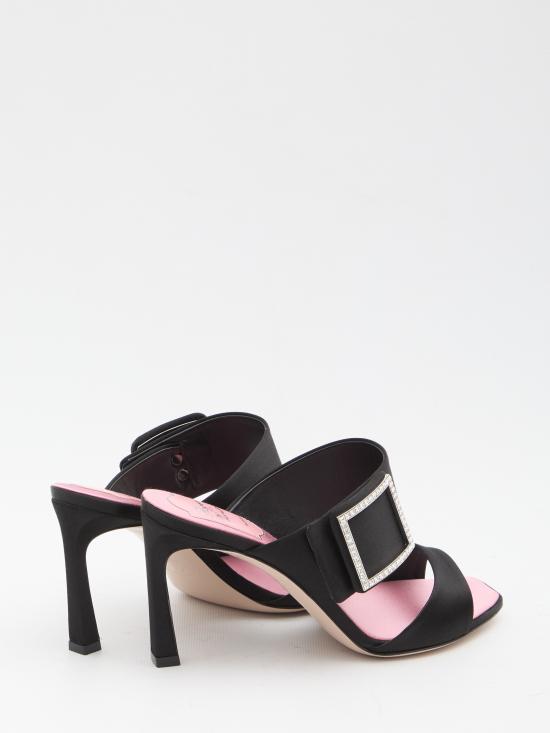 26SS 로저비비에 뮬/슬리퍼 RVW45244410RS0 B999 BLACK - ROGER VIVIER