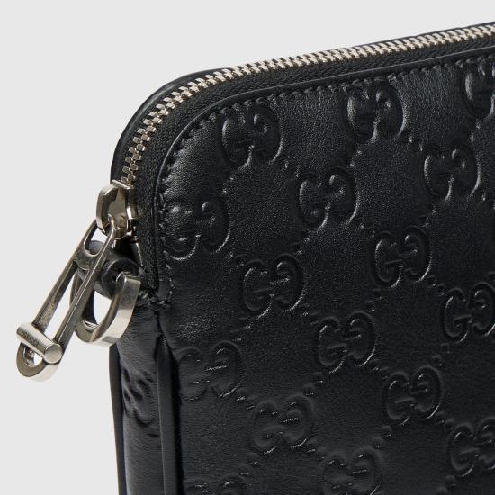 26SS 구찌 GG 엠블럼 미디움 크로스바디백 850214AAFOM 1053 BLACK - GUCCI