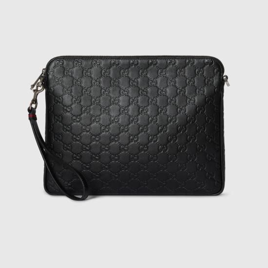 26SS 구찌 GG 엠블럼 미디움 크로스바디백 850214AAFOM 1053 BLACK - GUCCI