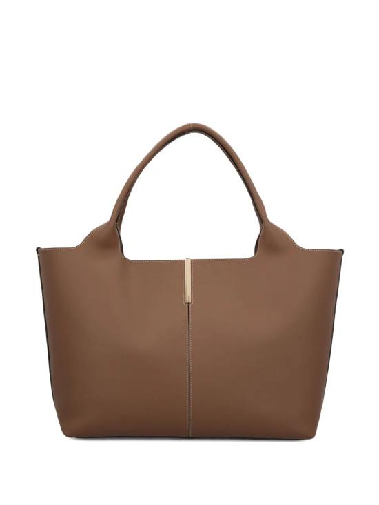 26SS 토즈 미디움 스몰 쇼퍼백 XBWEBRA0250UBL S818 BROWN