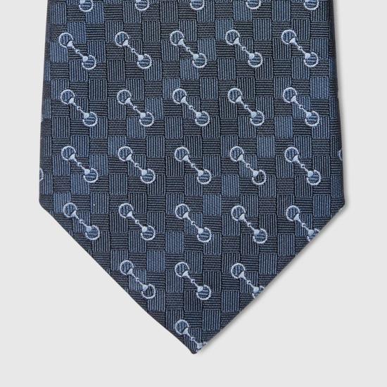 26SS 구찌 넥타이 8533674E009 4169 BLUE - GUCCI