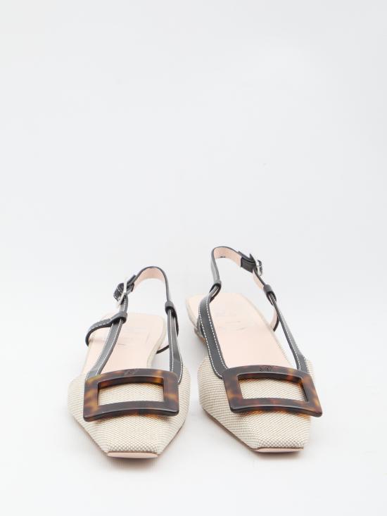 26SS 로저비비에 플랫 슈즈 RVW0074449UYA 9R21 BEIGE - ROGER VIVIER