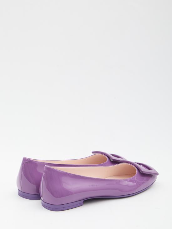 26SS 로저비비에 U 룩 발레리나 플랫 RVW66834910D1P PL237 PURPLE - ROGER VIVIER