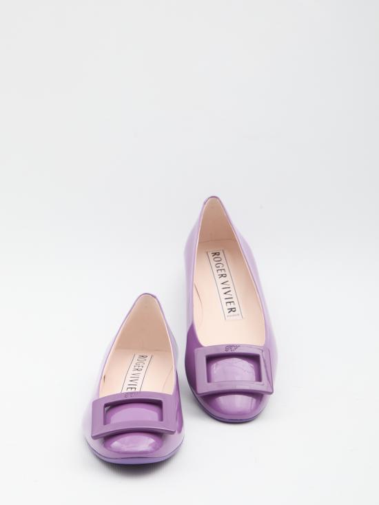26SS 로저비비에 U 룩 발레리나 플랫 RVW66834910D1P PL237 PURPLE - ROGER VIVIER