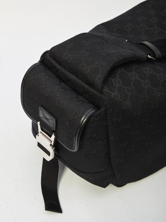 26SS 구찌 GG 캔버스 라지 크로스백 854746FAE8V 1000 BLACK - GUCCI