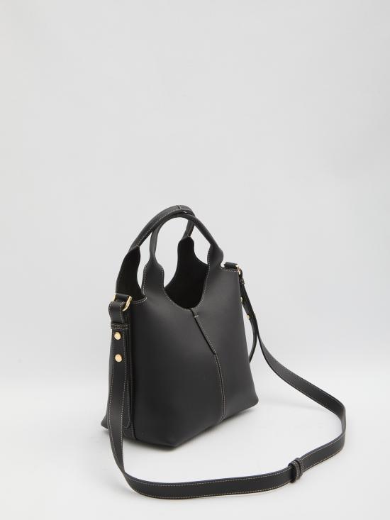 26SS 토즈 미니 토트 쇼핑백 XBWEBRF0100UBL B999 BLACK - TODS