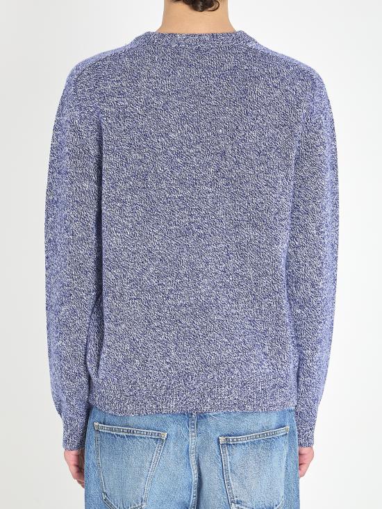 26SS 셀린느 트리옹프 크루넥 스웨터 2AC85048T 07BH BLUE - CELINE