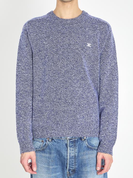 26SS 셀린느 트리옹프 크루넥 스웨터 2AC85048T 07BH BLUE