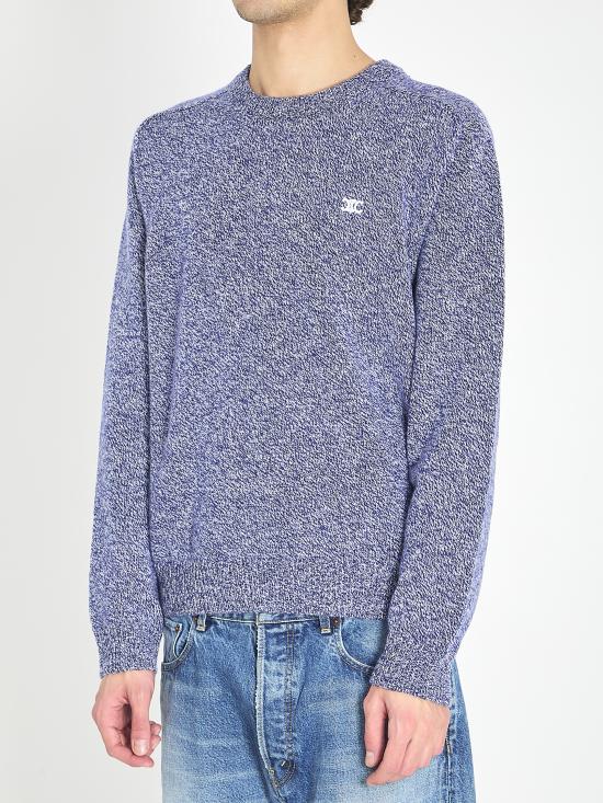 26SS 셀린느 트리옹프 크루넥 스웨터 2AC85048T 07BH BLUE - CELINE