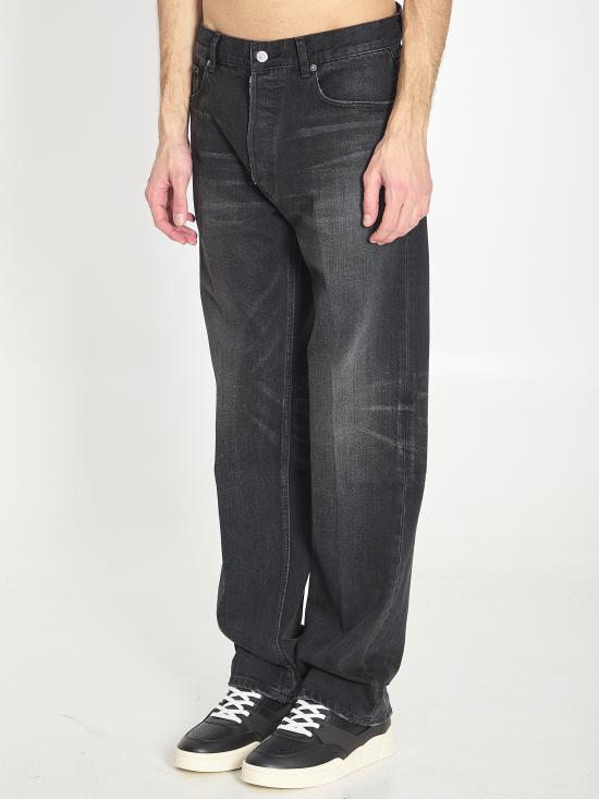 26SS 셀린느 스트레이트 팬츠 RP0DI932F GDN6 BLACK - CELINE