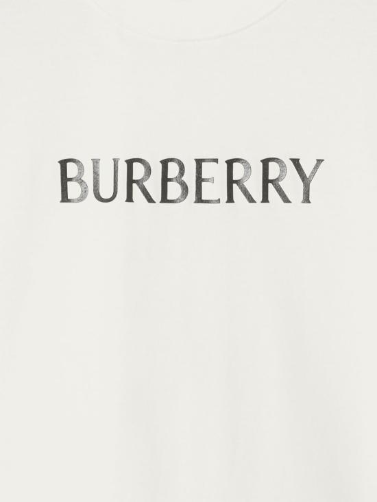 26SS 버버리 로고 코튼 티셔츠 8122389 B7078 WHITE - BURBERRY
