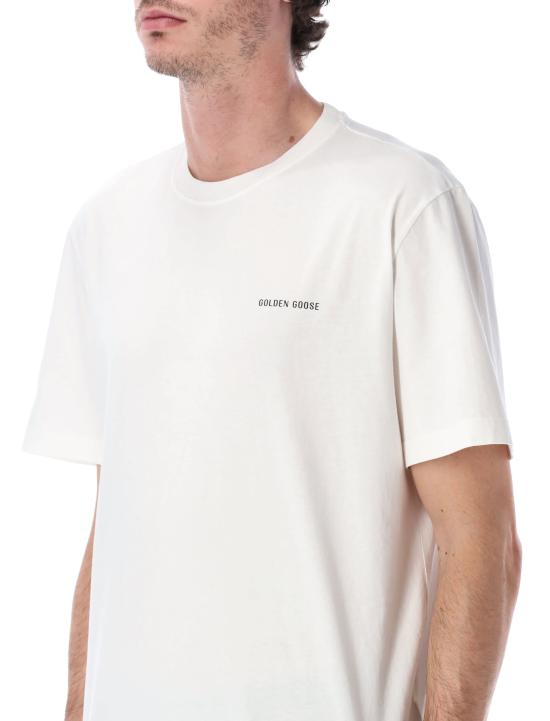 26SS 골든구스 반팔 티셔츠 GMP01220P002380 10363 WHITE - GOLDEN GOOSE