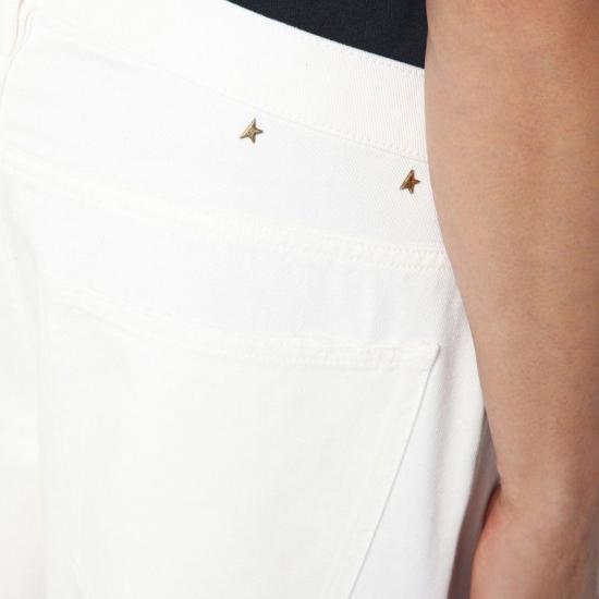 26SS 골든구스 스트레이트 팬츠 GMP01186P000980 10190 WHITE - GOLDEN GOOSE