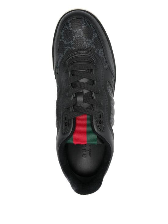 26SS 구찌 리웹 스니커즈 857853AAFOO 1082 BLACK - GUCCI