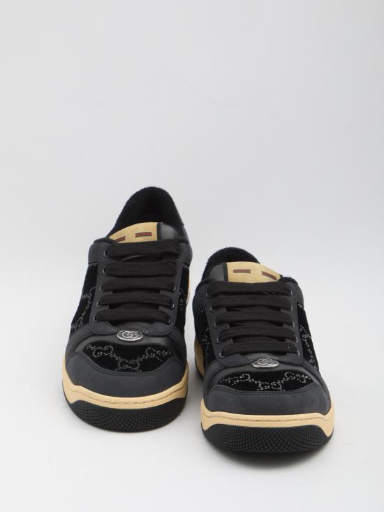 26SS 구찌 GG 크리스털 스크리너 스니커즈 853276FAFFM 1078 BLACK - GUCCI