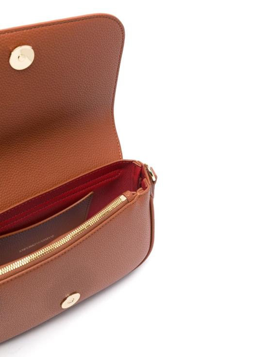 26SS 엠포리오 아르마니 크로스백 EW000538AF12103M6030 LEATHER BROWN - EMPORIO ARMANI