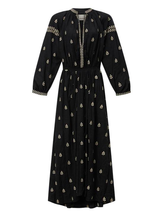 26SS 이자벨마랑 미디 원피스 RO1027FAD1J12I01BK BLACK