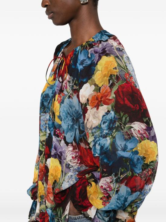 26SS 앨리스 앤 올리비아 셔츠 CC511P90026H439 BLUE - ALICE & OLIVIA