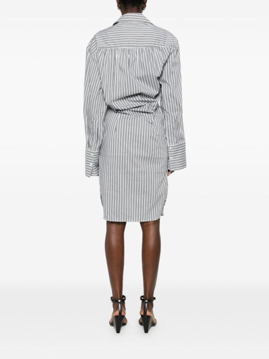 26SS 이로 미디 원피스 LAZULWP33MUL57 CLEAR BLUE - IRO