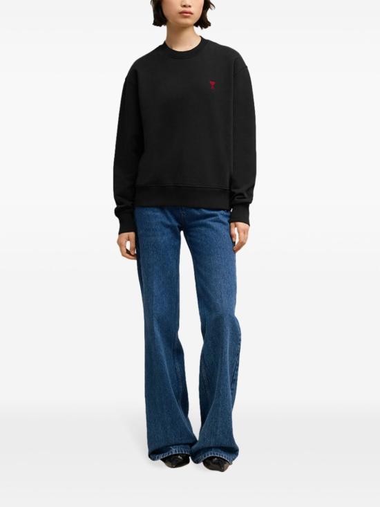 26SS 아미 스웨터 BFUSW035730001 BLACK - AMI