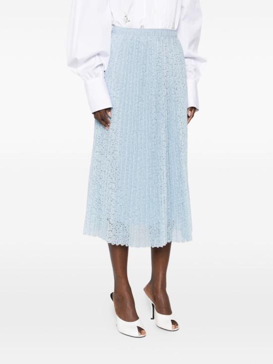 26SS 에르마노 설비노 롱 스커트 D482O374EWF54030 CLEAR BLUE - ERMANNO SCERVINO