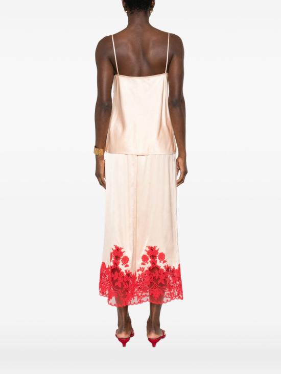 26SS 에르마노 설비노 반팔 티셔츠 D482L319APXZV20917 POWDER - ERMANNO SCERVINO