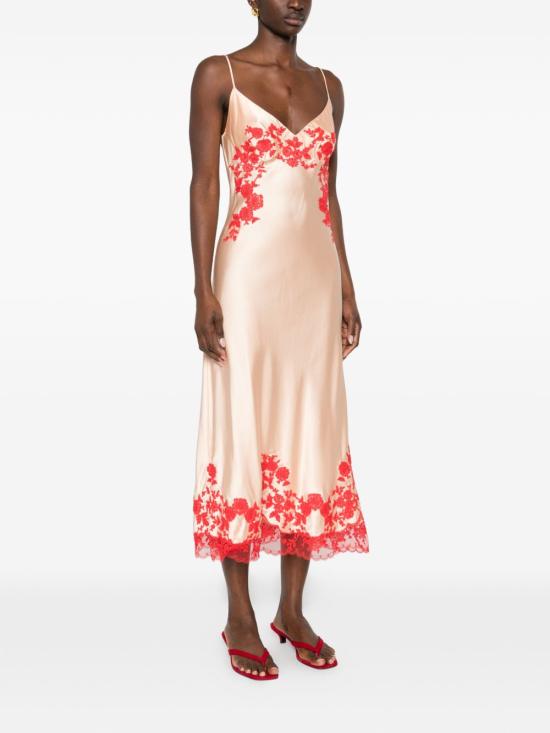 26SS 에르마노 설비노 미디 원피스 D482Q304APXZV20917 POWDER - ERMANNO SCERVINO