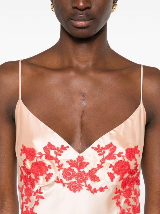 26SS 에르마노 설비노 미디 원피스 D482Q304APXZV20917 POWDER - ERMANNO SCERVINO