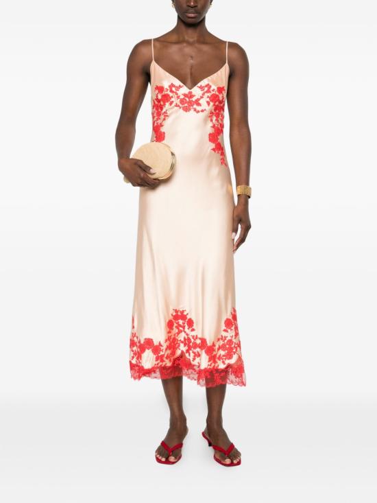 26SS 에르마노 설비노 미디 원피스 D482Q304APXZV20917 POWDER - ERMANNO SCERVINO