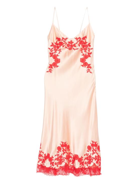 26SS 에르마노 설비노 미디 원피스 D482Q304APXZV20917 POWDER