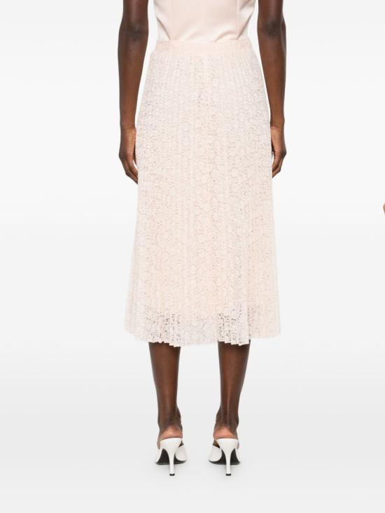 26SS 에르마노 설비노 롱 스커트 D482O374EWF20917 POWDER - ERMANNO SCERVINO