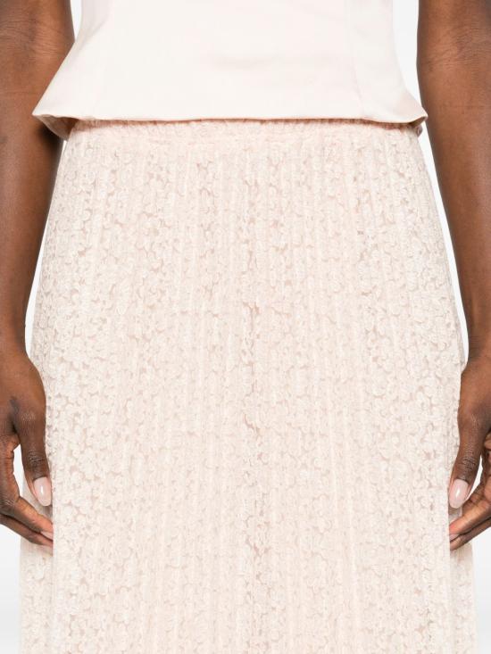 26SS 에르마노 설비노 롱 스커트 D482O374EWF20917 POWDER - ERMANNO SCERVINO