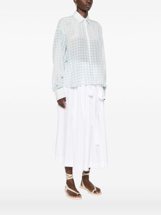 26SS 에르마노 설비노 셔츠 D482K348WCFS4816 CLEAR BLUE - ERMANNO SCERVINO