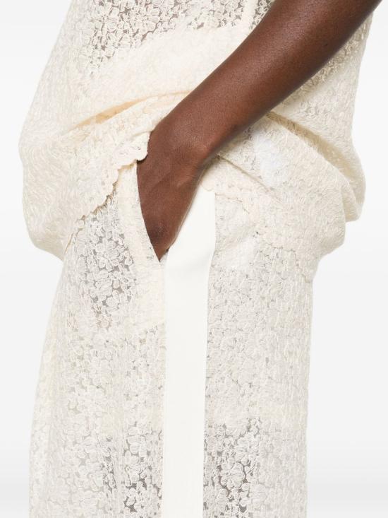 26SS 에르마노 설비노 스트레이트 팬츠 D482P360EQF20304 WHITE - ERMANNO SCERVINO