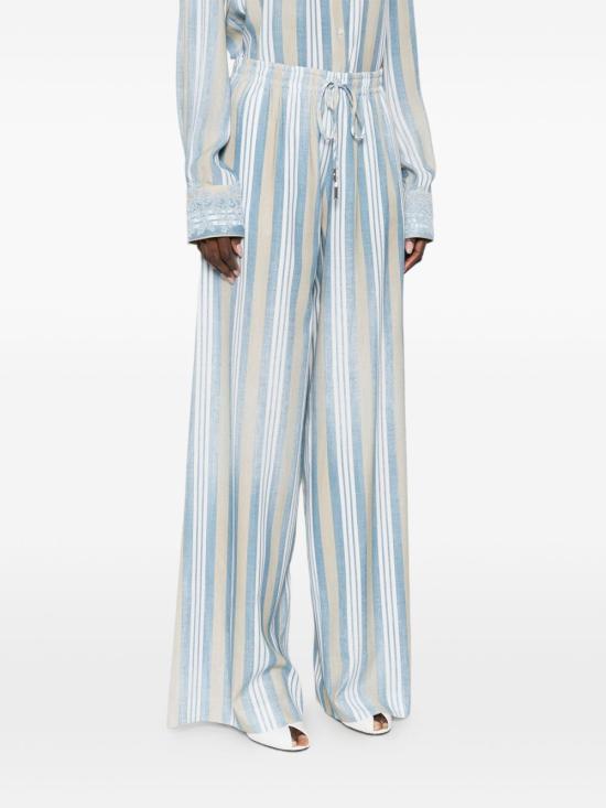 26SS 에르마노 설비노 스트레이트 팬츠 D482P355OQNS4807 CLEAR BLUE - ERMANNO SCERVINO