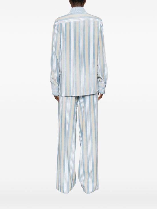 26SS 에르마노 설비노 셔츠 D482K394APOQNS4807 CLEAR BLUE - ERMANNO SCERVINO