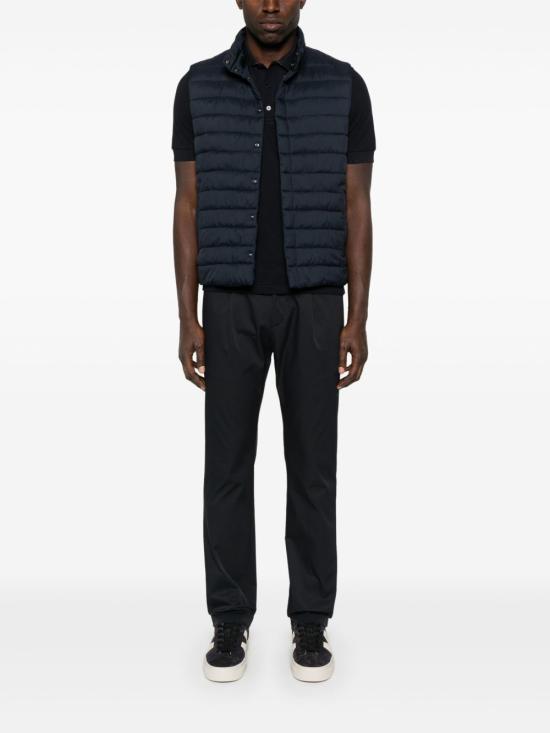 26SS 에르노 로고 자수 폴로 셔츠 JPL00135U540059200 BLUE - HERNO