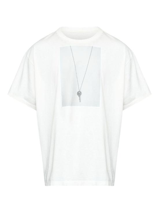 26SS MM6 메종마르지엘라 반팔 티셔츠 SH0GC0068M20050101 WHITE