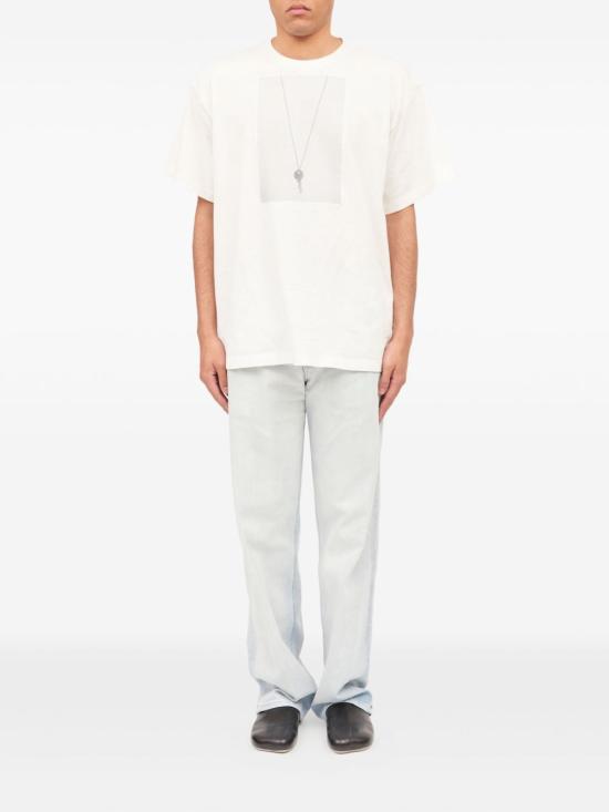 26SS MM6 메종마르지엘라 반팔 티셔츠 SH0GC0068M20050101 WHITE - MM6 MAISON MARGIELA