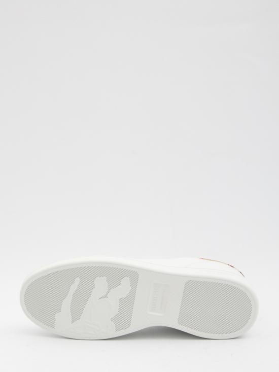 26SS 버버리 레더 세트 스니커즈 8118850A1464 WHITE - BURBERRY