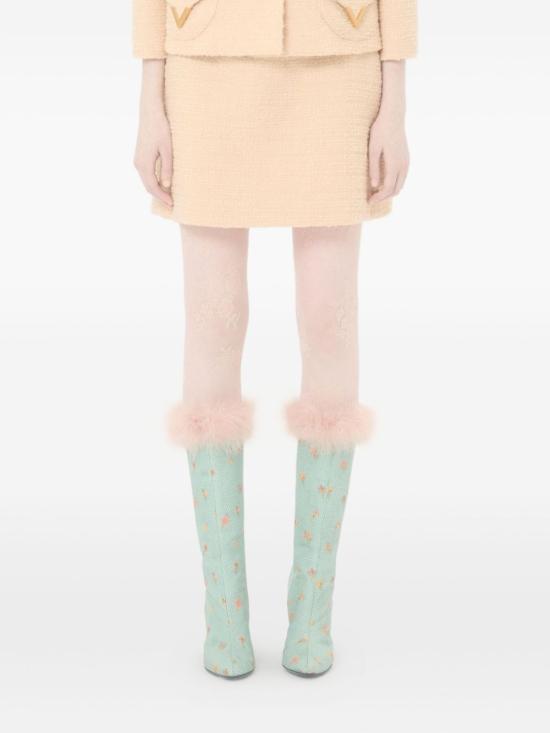 26SS 발렌티노 가라바니 미디 스커트 BRAEH09VMET5 BEIGE - VALENTINO GARAVANI