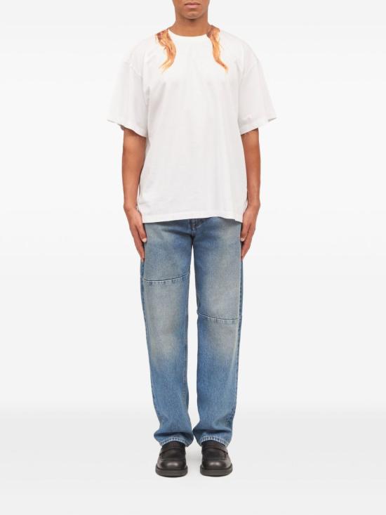 26SS MM6 메종마르지엘라 반팔 티셔츠 SH0GC0066M20048101 WHITE - MM6 MAISON MARGIELA