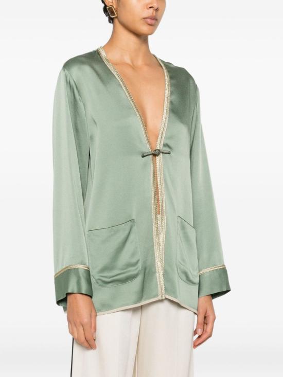 26SS 포르테포르테 자켓 14548MYJACKETKHAKI GREEN - FORTE FORTE