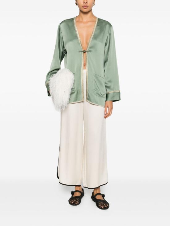 26SS 포르테포르테 스트레이트 팬츠 14550MYPANTSBEURRE WHITE - FORTE FORTE