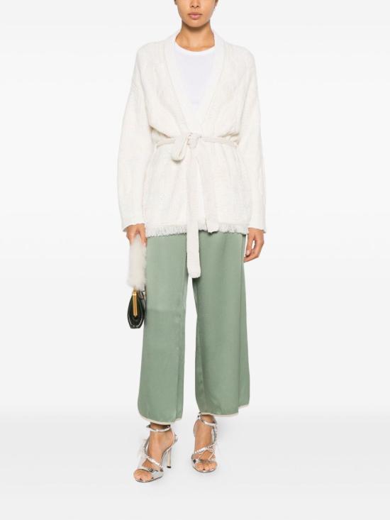 26SS 포르테포르테 스트레이트 팬츠 14550MYPANTSKHAKI GREEN - FORTE FORTE