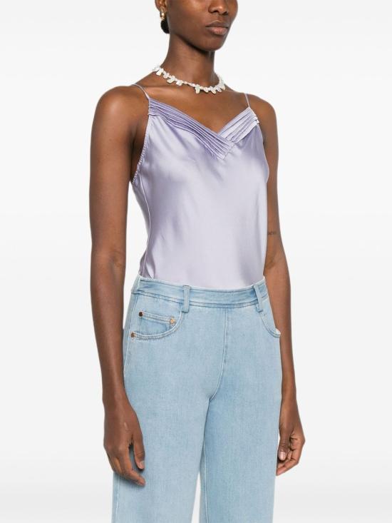 26SS 포르테포르테 반팔 티셔츠 14586MYLINGERIELILAC - FORTE FORTE