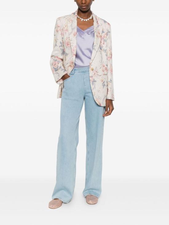 26SS 포르테포르테 반팔 티셔츠 14586MYLINGERIELILAC - FORTE FORTE