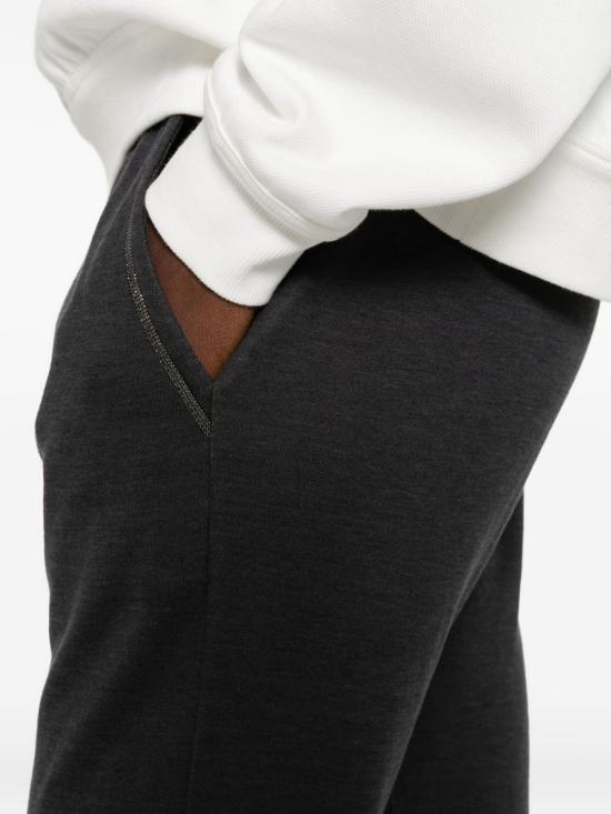 26SS 브루넬로 쿠치넬리 스트레이트 팬츠 MD828SB899C9142 BLACK - BRUNELLO CUCINELLI