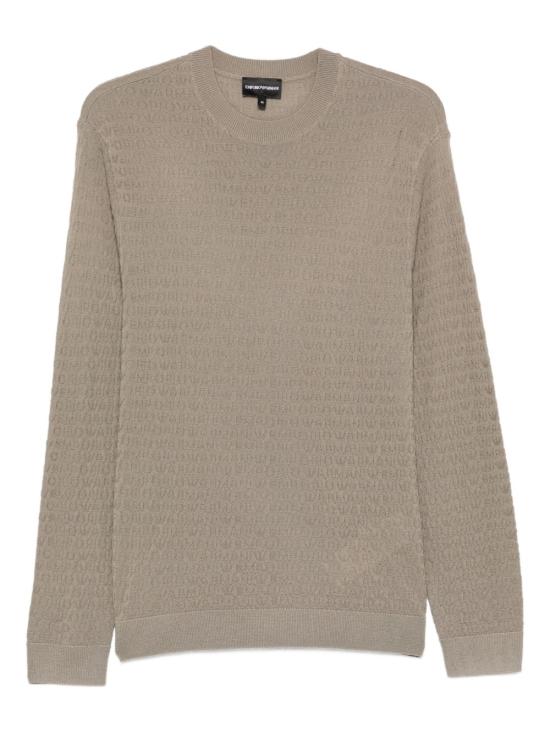 26SS 엠포리오 아르마니 스웨터 EM004378AF24416U8049 DOVE GREY